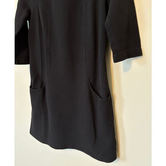 Boden Ottoman Mini Black Dress Size 6 - Picture 4 of 9